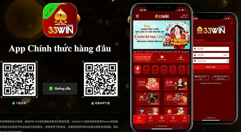Giới thiệu về app 33win